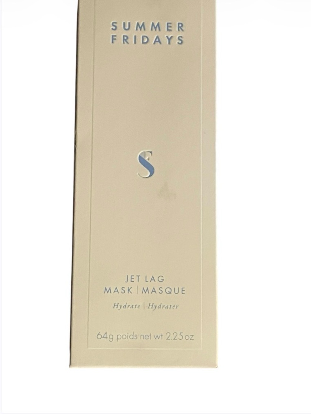 Summer Fridays Jet Lag Mask — Cream Beige Packaging